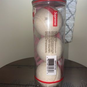 Supreme x Wilson Tennis Balls Sealed